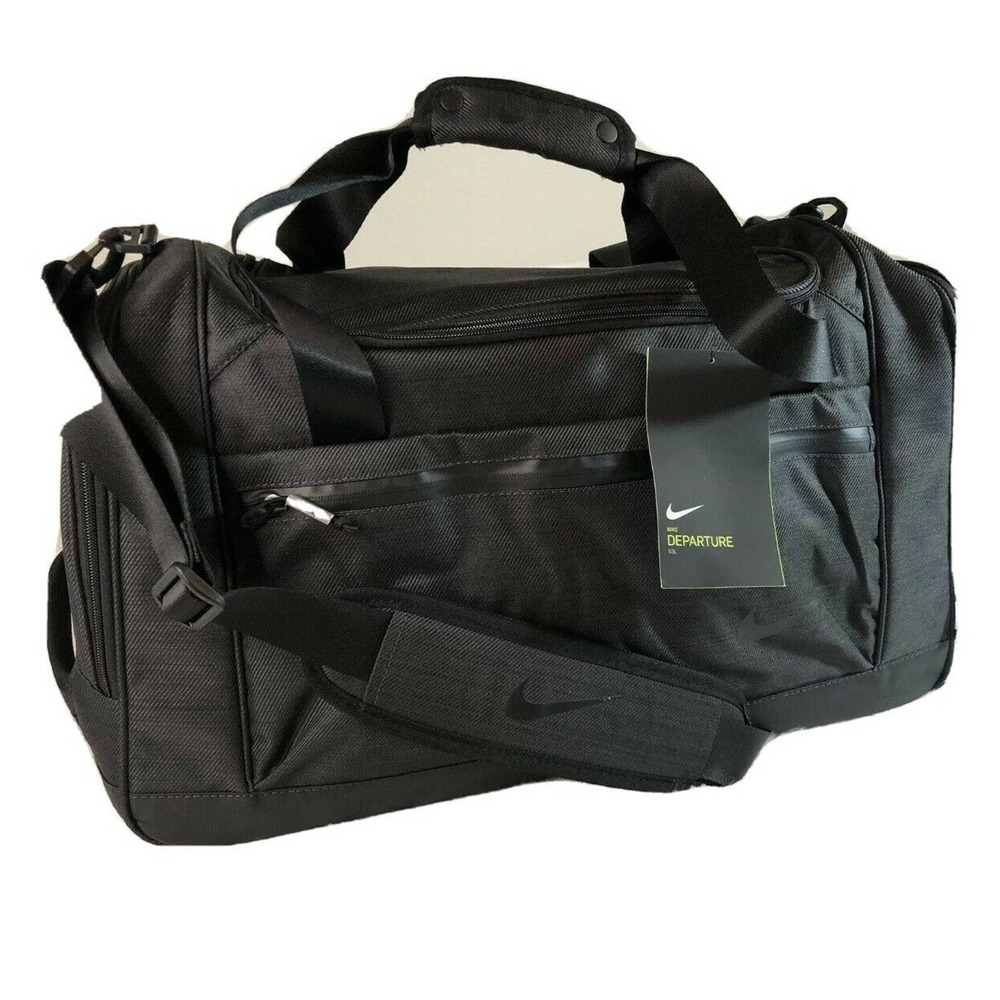 Nike Departure Golf Duffel Bag Carry/On, Black